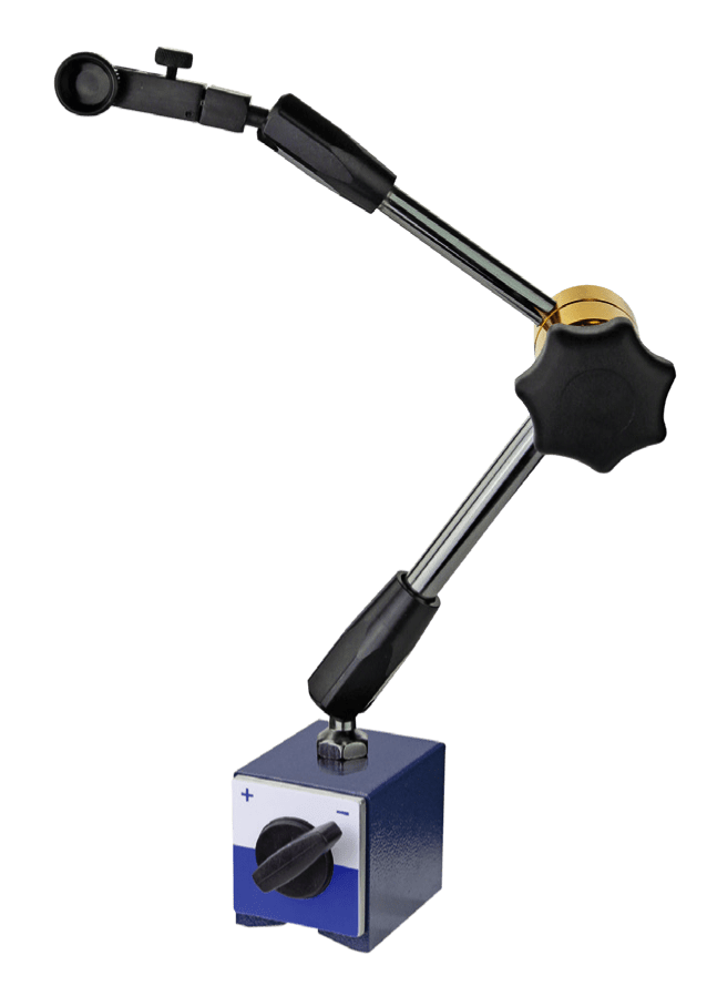 Diez conveniencia aprendiz Soporte magnético para comparador con bloqueo central mecánico. Altura  total 340 mm | Helion Tools